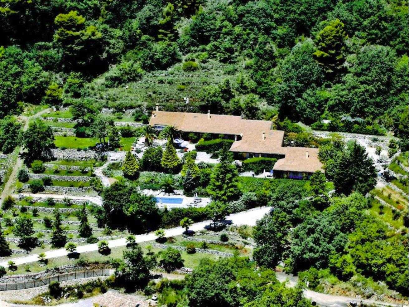 Vue aérienne du domaine